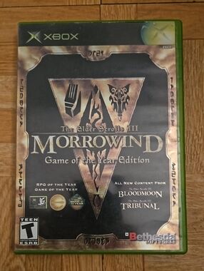 The Elder Scrolls III : Morrowind (Original Microsoft Xbox, 2002)